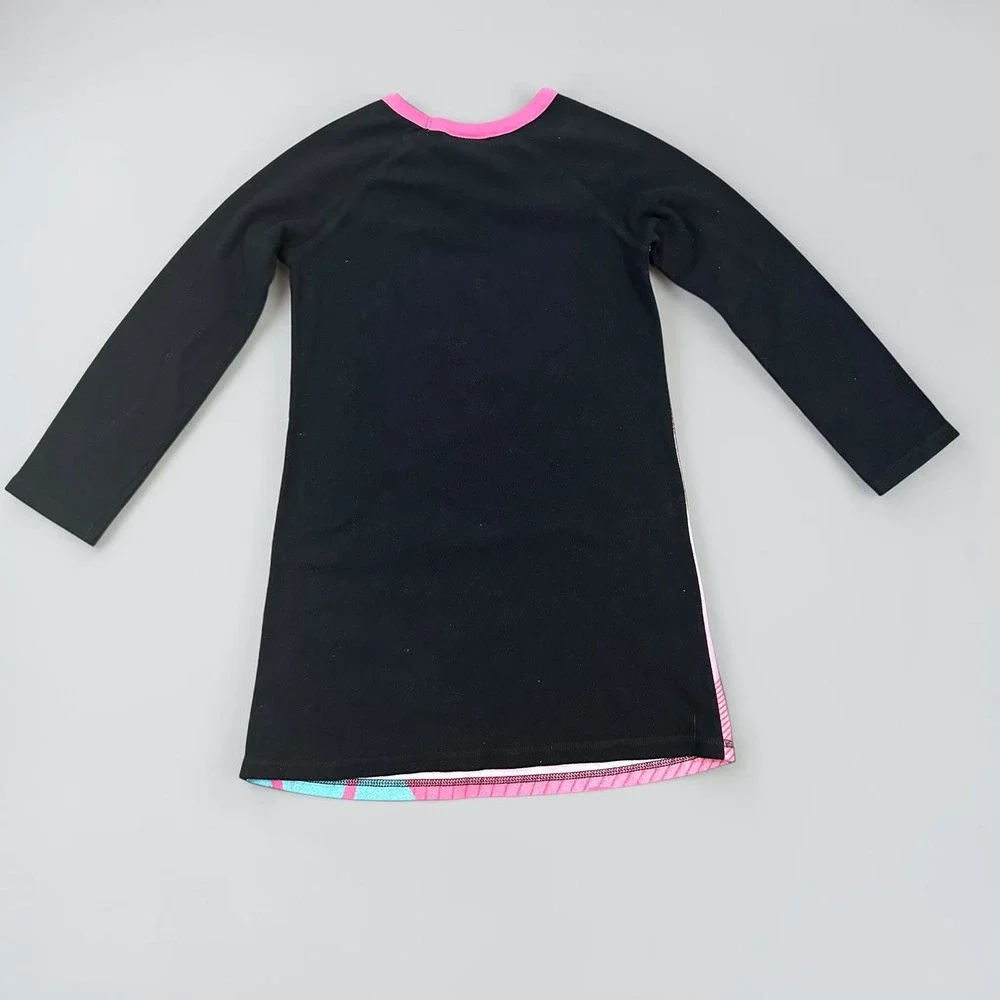 Disney High School Musical 2 Kids Nightgown Pink Raglan Size 7/8 Go Wildcats - Picture 2 of 5